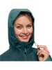 Jack Wolfskin Regenjacke "Weiltal" in Petrol