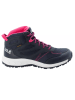 Jack Wolfskin Wandelboots "Woodland" donkerblauw/roze