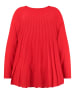 SAMOON Sweter w kolorze czerwonym