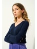 AUTHENTIC CASHMERE Kaszmirowy sweter "Galise" w kolorze granatowym