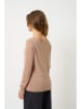 AUTHENTIC CASHMERE Kaszmirowy sweter "Criou" w kolorze beżowym