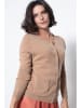 AUTHENTIC CASHMERE Kasjmieren vest "Caron" beige