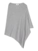 AUTHENTIC CASHMERE Kasjmieren poncho "Carra" grijs