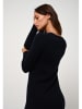 AUTHENTIC CASHMERE Kaszmirowa sukienka "Armet" w kolorze granatowym