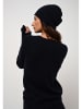 AUTHENTIC CASHMERE Kaszmirowa czapka "Pinier" w kolorze granatowym