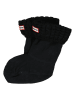Hunter Stiefel-Socken in Schwarz