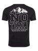 KEY LARGO Shirt "No Limit" in Schwarz
