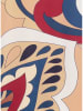 KEY LARGO Bluzka "Larina" w kolorze granatowo-beżowym
