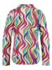 KEY LARGO Bluse "Lush" in Fuchsia/ Sand/ Türkis