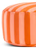 Really Nice Things Pouf in Orange/ Pink - (H)20 x Ø 50 cm