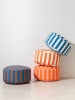 Really Nice Things Poef lichtroze/oranje - (B)50 x (H)20 cm