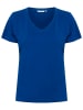 Cream Koszulka "Naia" w kolorze niebieskim