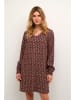 Cream Sukienka "Tiah" w kolorze czerwono-czarnym