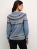 CULTURE Sweter "Thurid" w kolorze niebieskim
