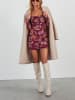 Milan Kiss Jurk bordeaux