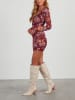 Milan Kiss Jurk bordeaux