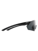 SMITH Okulary sportowe unisex "Reverb" w kolorze czarno-szarym