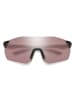 SMITH Okulary sportowe "Reverb" w kolorze czarno-jasnoróżowym