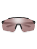 SMITH Okulary sportowe "Ruckus" w kolorze czarno-jasnoróżowym