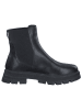 Marco Tozzi Leder-Chelsea-Boots in Schwarz