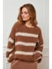 Plume Pullover "Andalou" in Camel/ Creme