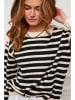 Plume Pullover "Jalove" in Schwarz/ Creme