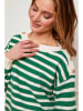 Plume Pullover "Jalove" in Grün/ Creme