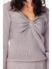 ASSUILI Pullover in Taupe