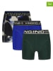 Vingino 3er-Set: Boxershorts in Blau/ Grün/ Schwarz