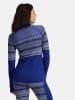 KARI TRAA Wollen longsleeve "Silja" blauw