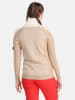 KARI TRAA Sweter w kolorze beżowym