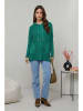 Soft Cashmere Pullover in Grün