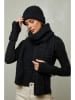 Soft Cashmere 3-delige accessoiresset zwart