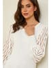 Soft Cashmere Sweter w kolorze kremowym
