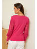 Soft Cashmere Trui fuchsia