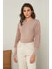 Soft Cashmere Sweter w kolorze szarobrązowym