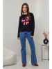 Soft Cashmere Pullover in Schwarz