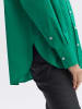 OPUS Bluzka "Freyana" w kolorze zielonym