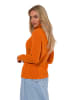 made of emotion Rollkragenpullover in Orange
