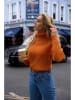 made of emotion Rollkragenpullover in Orange