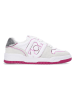 Liu Jo Skórzane sneakersy w kolorze biało-różowym