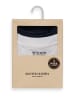 Scotch & Soda 2er-Set: Shirts in Weiß/ Dunkelblau