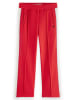 Scotch & Soda Spodnie dresowe w kolorze czerwonym