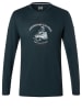 super.natural Longsleeve "Sled Club" in Dunkelblau