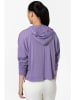 super.natural Hoodie "Asana" in Lila