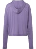 super.natural Hoodie "Asana" in Lila