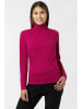 super.natural Rollkragenshirt "Skiing" in Pink