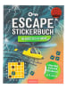 ars edition Rätselbuch Escape-Stickerbuch - Im Auge des Sturms:Löse den Fall mit Stickern