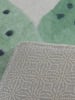 Colourful Cotton Badvorleger "Green DJT" in Grün