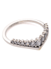 Pandora Silber-Ring mit Edelsteinen